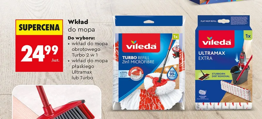 Wkład do mopa promocja w Biedronka