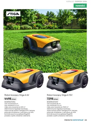 Robot koszący A 15V promocja w Castorama
