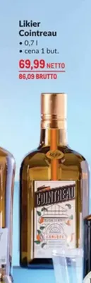 Likier Cointreau promocja w Makro