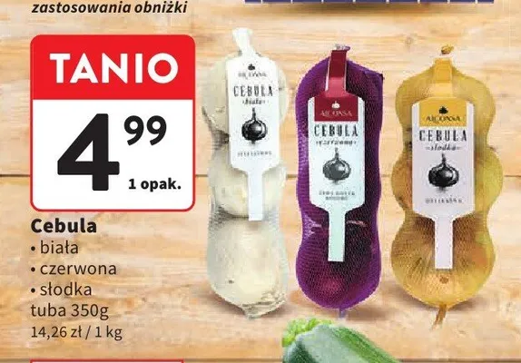 Cebula słodka promocja w Intermarche