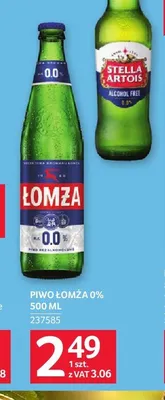 Piwo bezalkoholowe Łomża promocja w Selgros