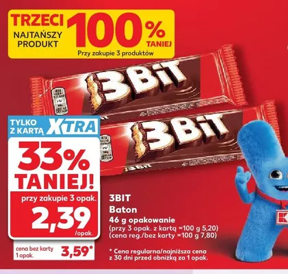 Baton 3BIT promocja w Kaufland