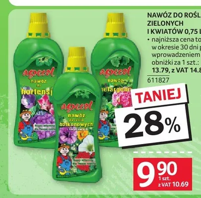Nawóz do roślin zielonych Agrecol promocja w Selgros