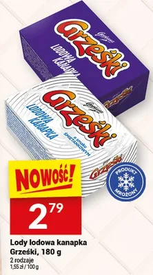 Lody lodowa kanapka Grzeski promocja w Twój Market