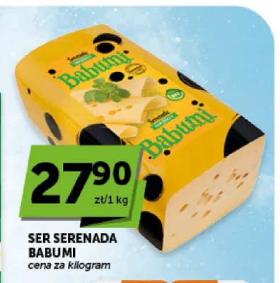 Ser Serenada Babumi promocja w Groszek