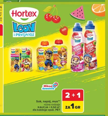 Mus Hortex Leon promocja w Carrefour Market
