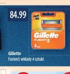 Wkłady Fusion5 Gillette promocja w Drogerie Laboo