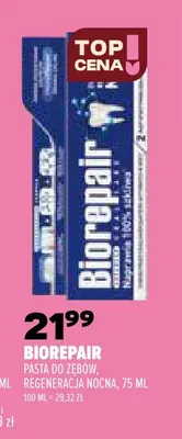 Pasta do zębów regeneracja nocna Biorepair promocja w Drogerie Natura