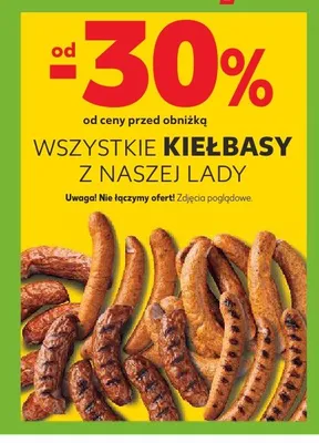 Kiełbasy z naszej lady promocja w Kaufland