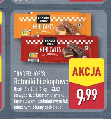Batoniki biszkoptowe Trader Joe's 6-pak promocja w Aldi