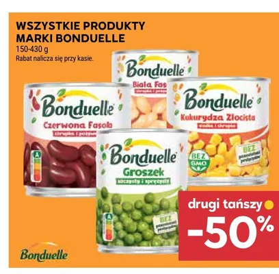 Czerwona fasola Bonduelle promocja w Stokrotka
