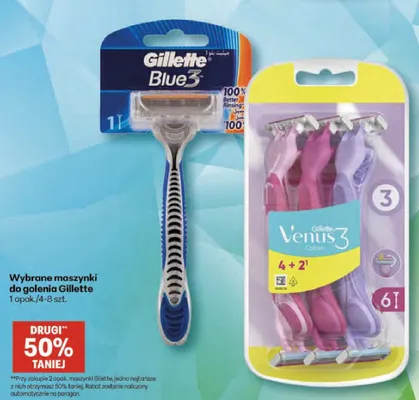 Maszynka do golenia Gillette Blue3 promocja w Delikatesy Centrum