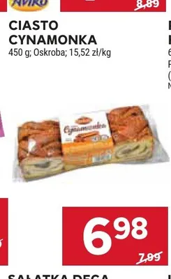 Ciasto Cynamonka Oskroba promocja w Stokrotka
