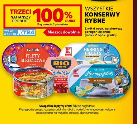 Filety śledziowe w sosie pomidorowym EvraFish promocja w Kaufland