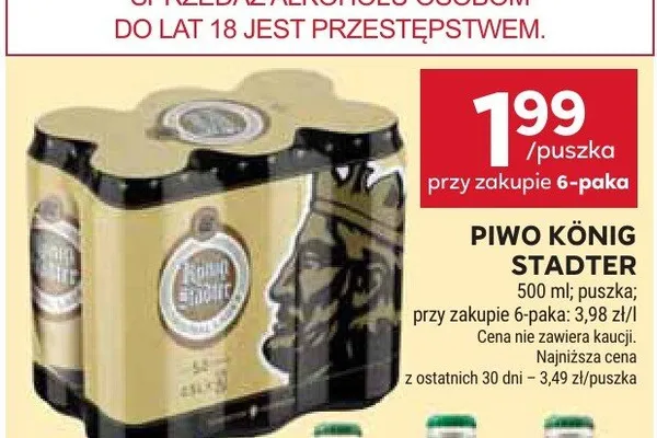 Piwo promocja w Stokrotka