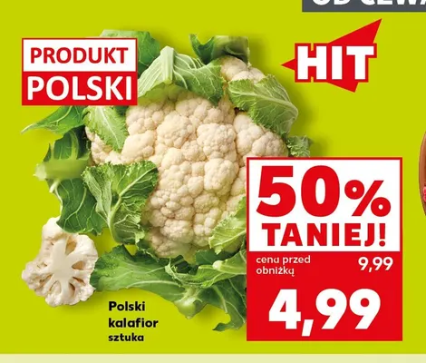 Kalafior polski promocja w Kaufland