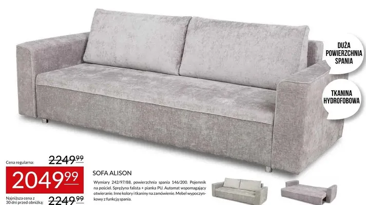 Sofa Alison promocja w Abra Meble