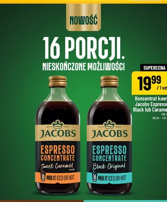 Koncentrat kawy Jacobs Espresso Black Original promocja w POLOmarket