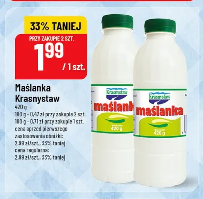Maślanka Krasnystaw promocja w POLOmarket