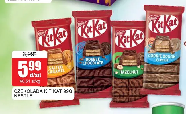Czekolada Kit Kat Hazelnut Nestlé promocja w Bingo
