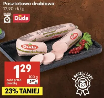 Pasztetowa drobiowa promocja w Delikatesy Centrum
