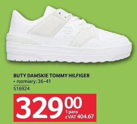 Buty damskie TOMMY HILFIGER rozmiary 36-41 promocja w Selgros