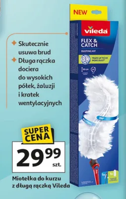 Miotełka do kurzu z długą rączką promocja w Auchan