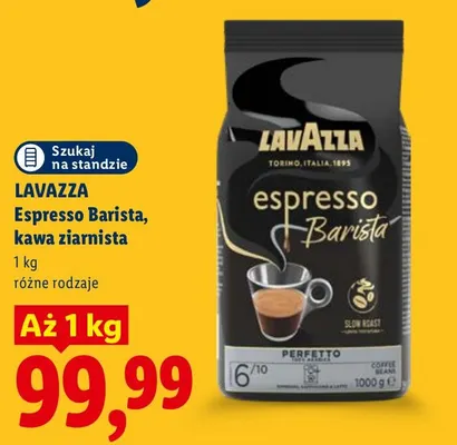 Kawa ziarnista Lavazza Espresso Barista promocja w Lidl