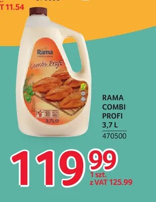 Margaryna płynna Rama Combi Profi promocja w Selgros