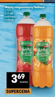 Napój niegazowany Hellena jabłko truskawka malina promocja w Delikatesy Centrum