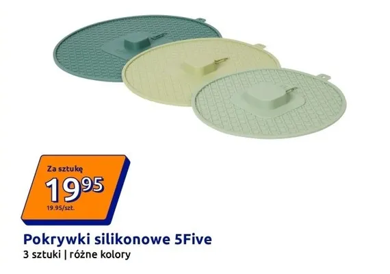 Pokrywki silikonowe promocja w Action