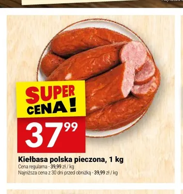 Kiełbasa polska pieczona promocja w Twój Market