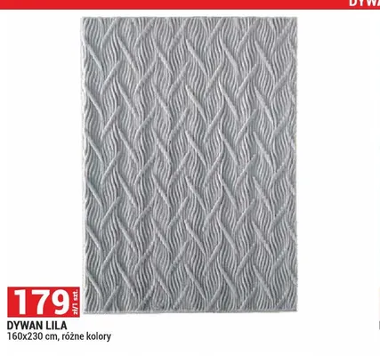 Dywan Lila promocja w Merkury Market