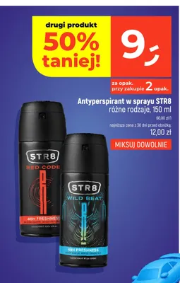 Antyperspirant w sprayu STR8 Red Code promocja w Dealz