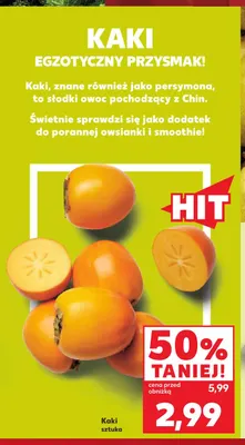 Kaki promocja w Kaufland