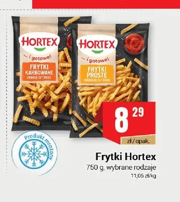 Frytki Hortex Karbowane promocja w Premium Nasz Sklep