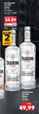 Wódka 40% alk. promocja w Kaufland