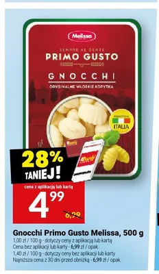 Gnocchi Primo Gusto Melissa promocja w Twój Market