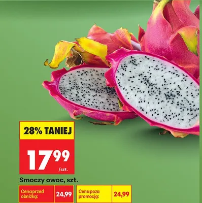 Smoczy owoc promocja w Biedronka
