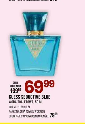Woda toaletowa Guess Seductive Blue promocja w Drogerie Natura