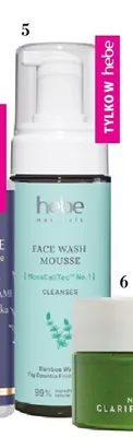 Pianka do mycia twarzy Hebe Naturals Face Wash Mousse promocja w Hebe