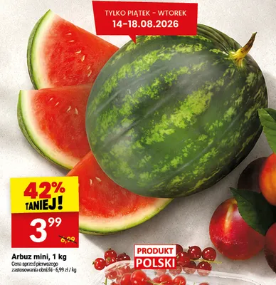 Arbuz mini promocja w Twój Market