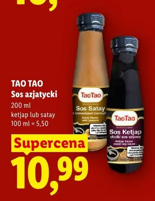 Sos azjatycki ketjap Tao Tao promocja w Lidl