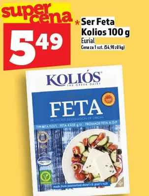 Ser Feta Kolios promocja w TOPAZ