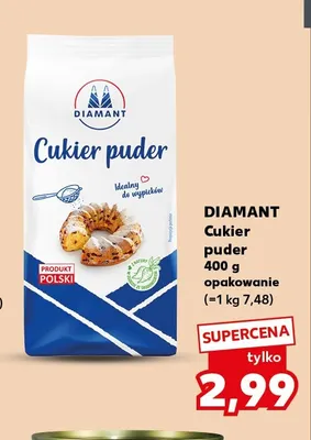 Cukier puder Diamant promocja w Kaufland