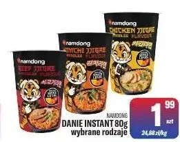 Danie instant różne rodzaje promocja w Tomi Markt