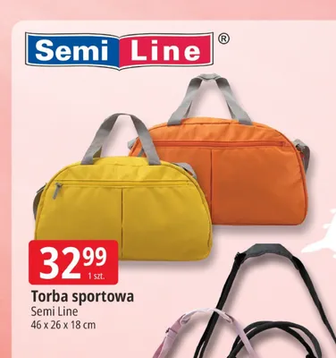 Torba sportowa Semi Line promocja w Leclerc
