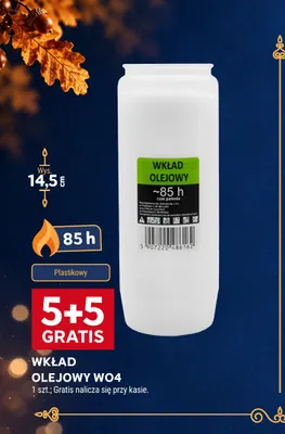 Wkład olejowy WO4 promocja w Stokrotka