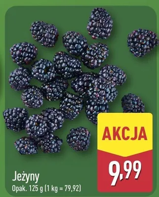 Jeżyny promocja w Aldi