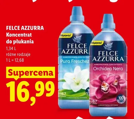 Koncentrat do płukania Felce Azzurra promocja w Lidl